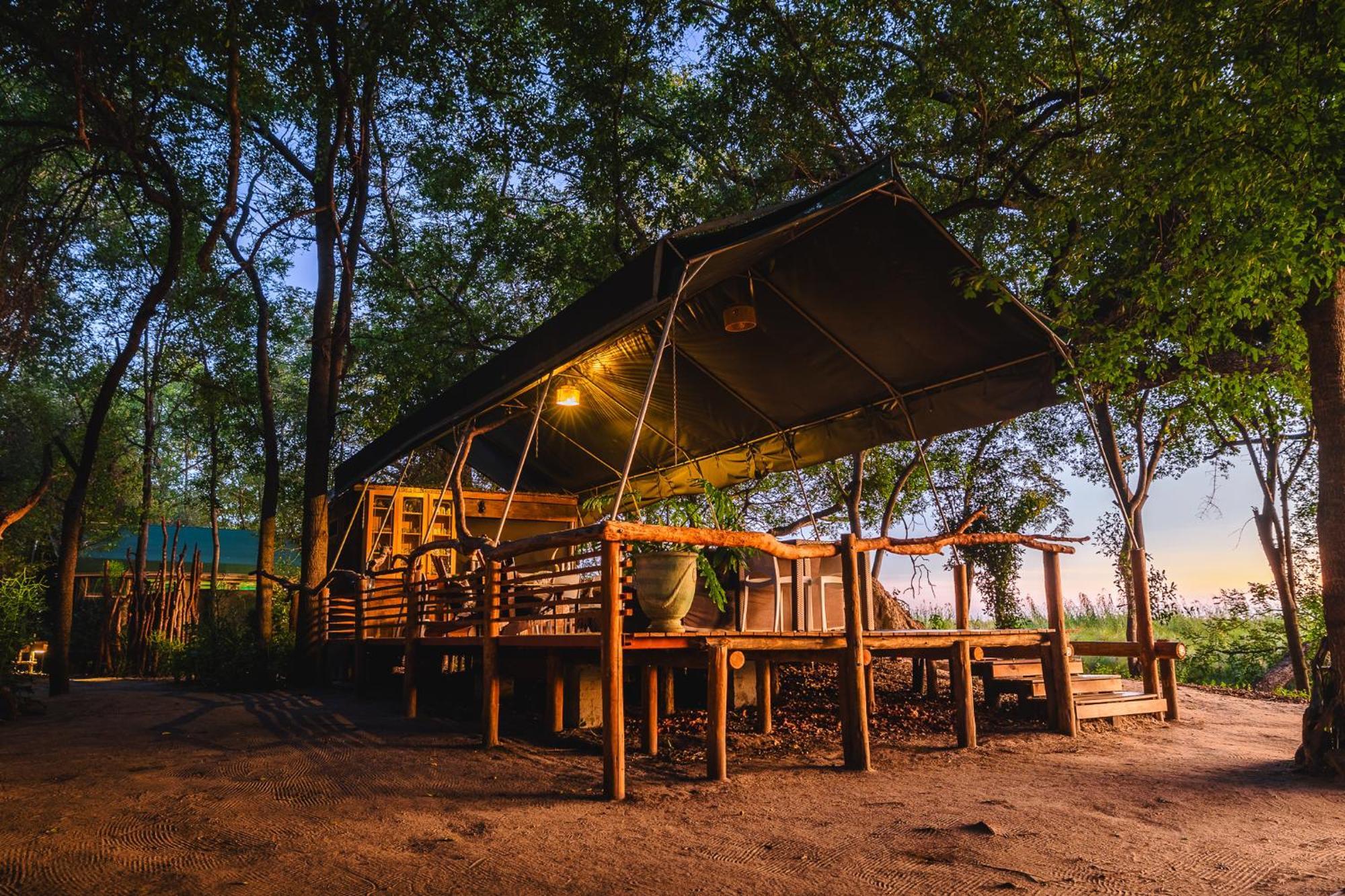 Askiesbos - Samochima Bush Camp Shakawe Luaran gambar